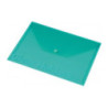 Teczka kopertowa A4 przezroczysta C330 zielona 0410-0016-04 Panta Plast