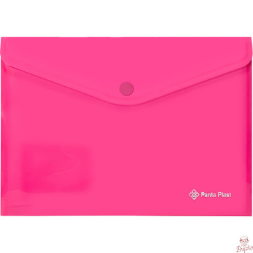 Teczka kopertowa A5 PP NEON RÓŻOWA 0410-0086-13 PANTA PLAST