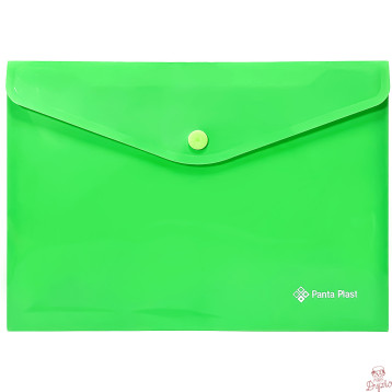Teczka kopertowa A5 PP NEON ZIELONA 0410-0086-04 PANTA PLAST