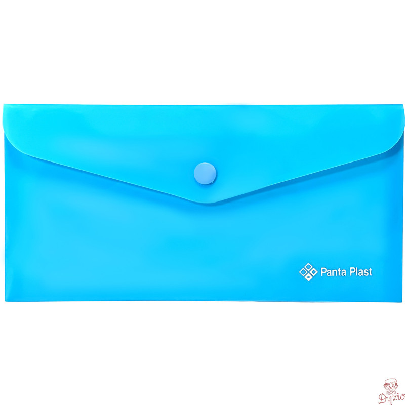 Teczka kopertowa DL PP NEON NIEBIESKA 0410-0087-03 PANTA PLAST