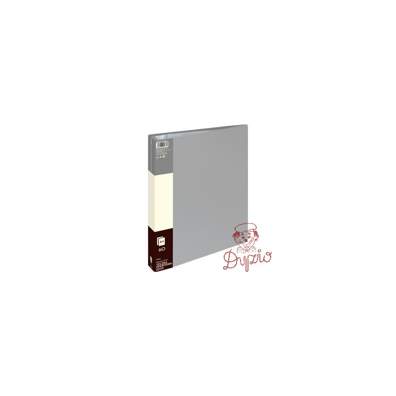 Teczka ofertowa 9006A szara 60 koszulek 120-1826 GRAND