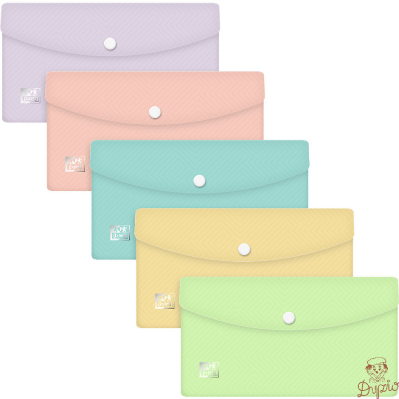 Teczka kopertowa Urban Oxford PASTEL DL mix kolorów (5sztuk) 400187617