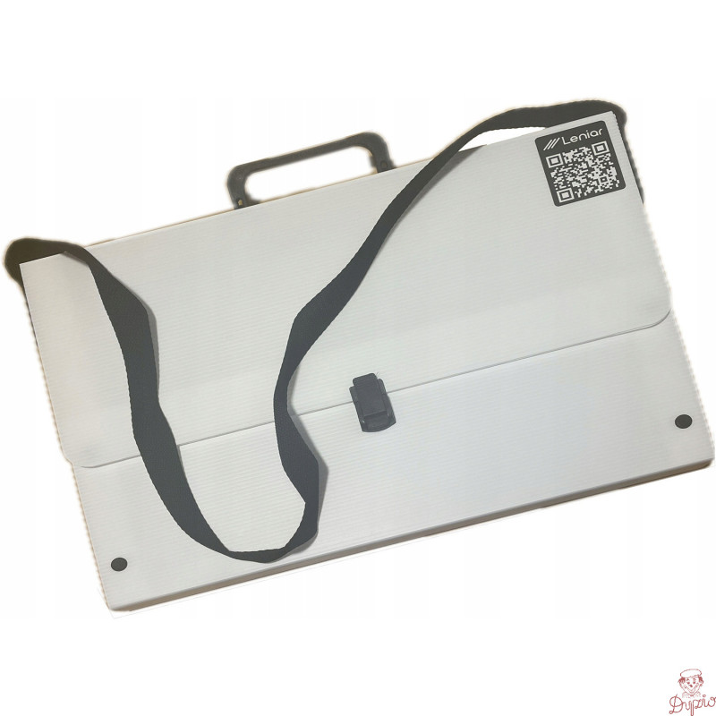 Teczka na rysunki A3 biała (435 x 315 x 30 mm) 90415 LENIAR