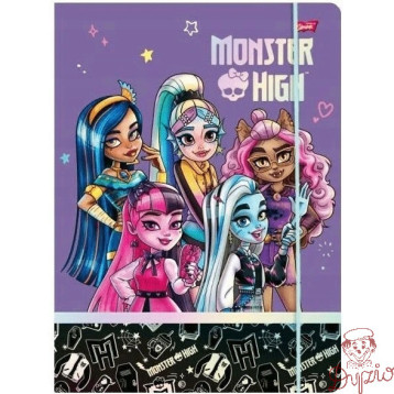 Teczka z gumką na dokumenty A4 MONSTER HIGH UNIPAP