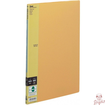 Album ofertowy A4/A3 20kieszeni żółty DCF642G SIDE PENTEL