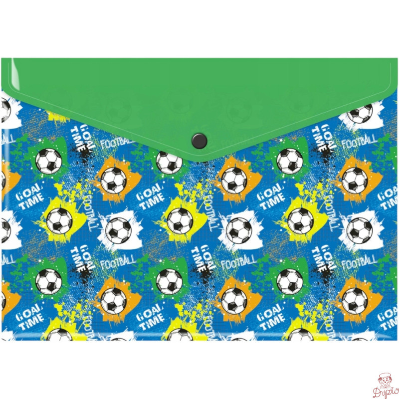 Teczka kopertowa A4 PP z nadrukiem FOOTBALL TKN-A4-34 BIURFOL
