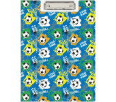 Teczka z klipem A4 z nadrukiem FOOTBALL KHN-04-34 BIURFOL