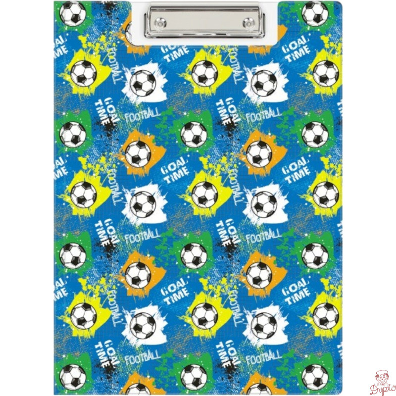 Teczka z klipem A4 z nadrukiem FOOTBALL KHN-04-34 BIURFOL