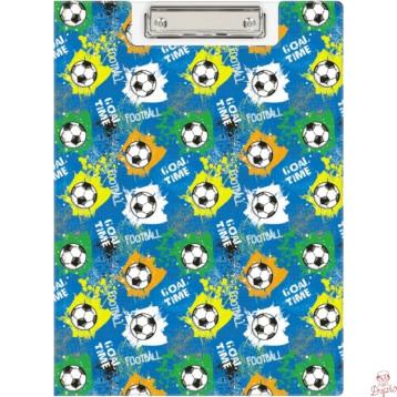 Teczka z klipem A4 z nadrukiem FOOTBALL KHN-04-34 BIURFOL