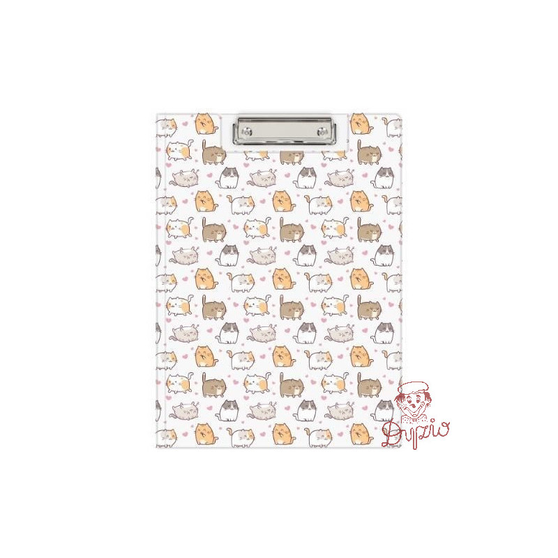 Teczka z klipem A4 z nadrukiem KITTENS KHN-04-35 BIURFOL