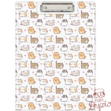 Teczka z klipem A4 z nadrukiem KITTENS KHN-04-35 BIURFOL
