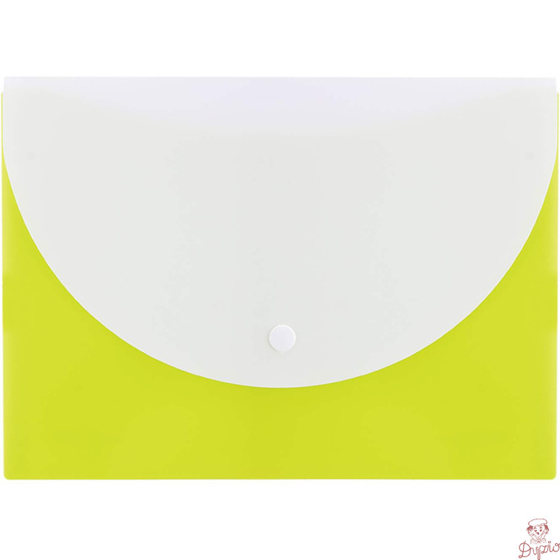 Teczka kopertowa na zatrzask A5 RIO zielona E38978 GREEN DELI