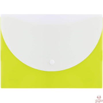 Teczka kopertowa na zatrzask A5 RIO zielona E38978 GREEN DELI