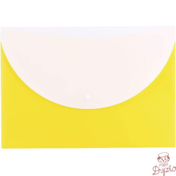 Teczka kopertowa na zatrzask A5 RIO żółta E38978 YELLOW DELI