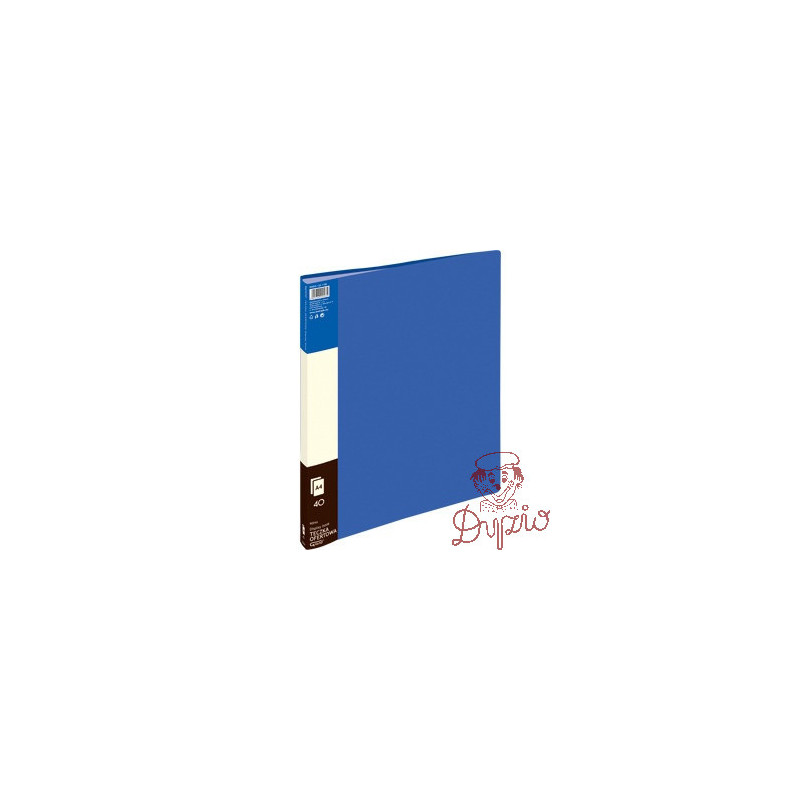 Teczka ofertowa 9004A niebieska 40 koszulek 120-1199 GRAND