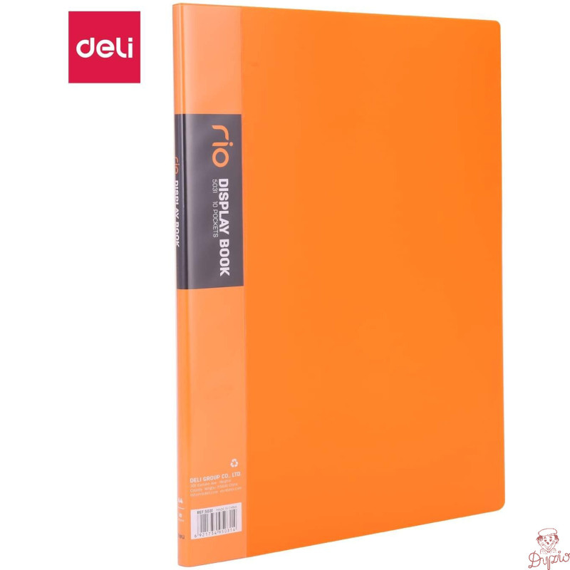 Album ofertowy A4 10 koszulek RIO mix kolorów E5031 DELI
