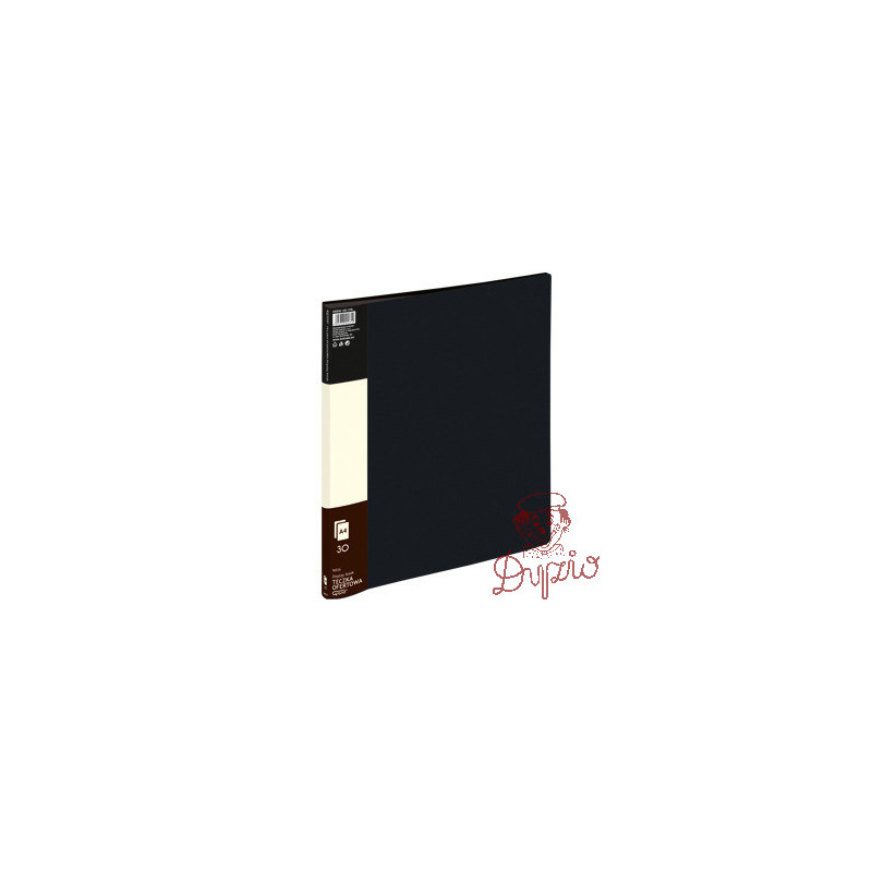 Teczka ofertowa 9003A czarna 30 koszulek 120-1195 GRAND