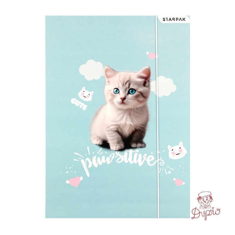 Teczka z gumką A4 KITTY 553545 STARPAK