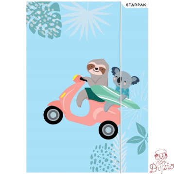 Teczka z gumką A4 KOALA 536503 STARPAK