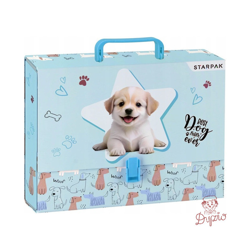 Teczka z rączką A4/50mm CUTIES DOGGY 559322 STARPAK