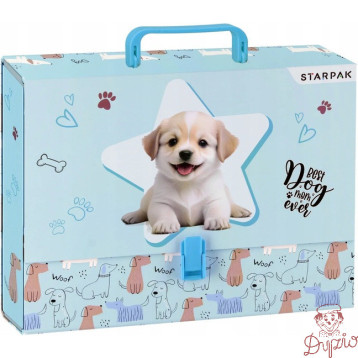 Teczka z rączką A4/50mm CUTIES DOGGY 559322 STARPAK