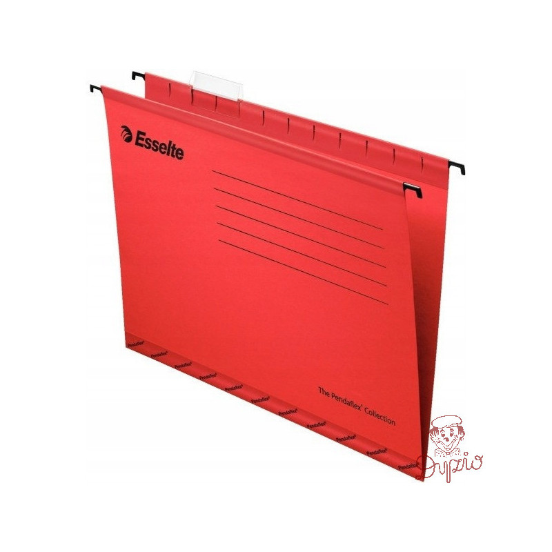 Teczki zawieszane A4 PENDAFLEX STANDARD czerwone 25szt ESSELTE 90316