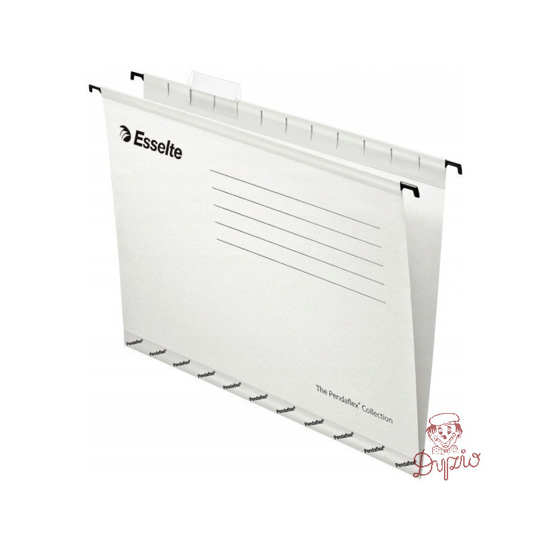 Teczki zawieszane A4 PENDAFLEX STANDARD białe 25szt 90319 ESSELTE