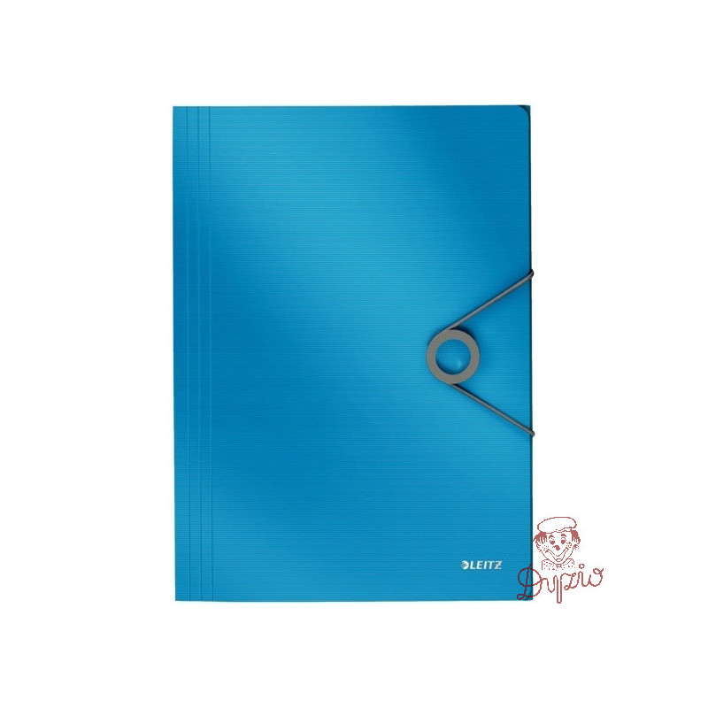 Teczka z gumką A4 PP SOLID jasnoniebieska 45631030 LEITZ