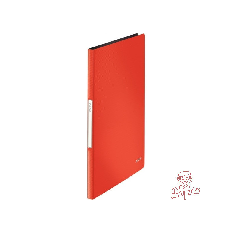Album ofertowy 20kieszeni LEITZ SOLID jasnoczerwony 45641020