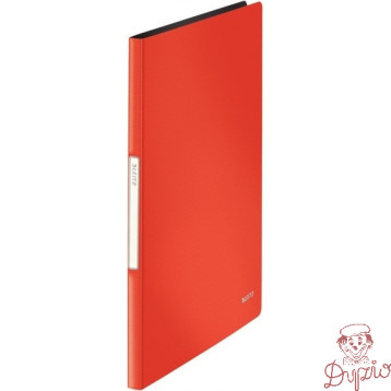 Album ofertowy 20kieszeni LEITZ SOLID jasnoczerwony 45641020