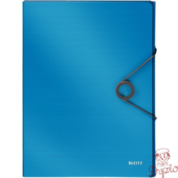 Teczka z gumką PP LEITZ SOLID 30mm jasnoniebieska 45681030