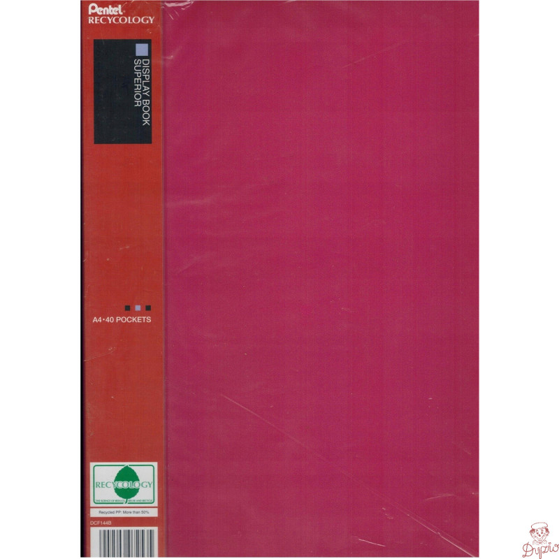 Album ofertowy A4 40kieszeni czerwony DCF144B SUPERIOR PENTEL