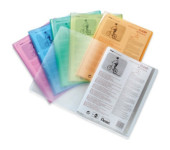 Album ofertowy A4 20kieszeni rózowy DCF242P CLEAR PENTEL RECYCOLOGY