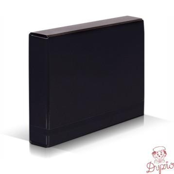 Teczka z gumką BOX CARIBIC czarna 5cm 341/02 VAUPE