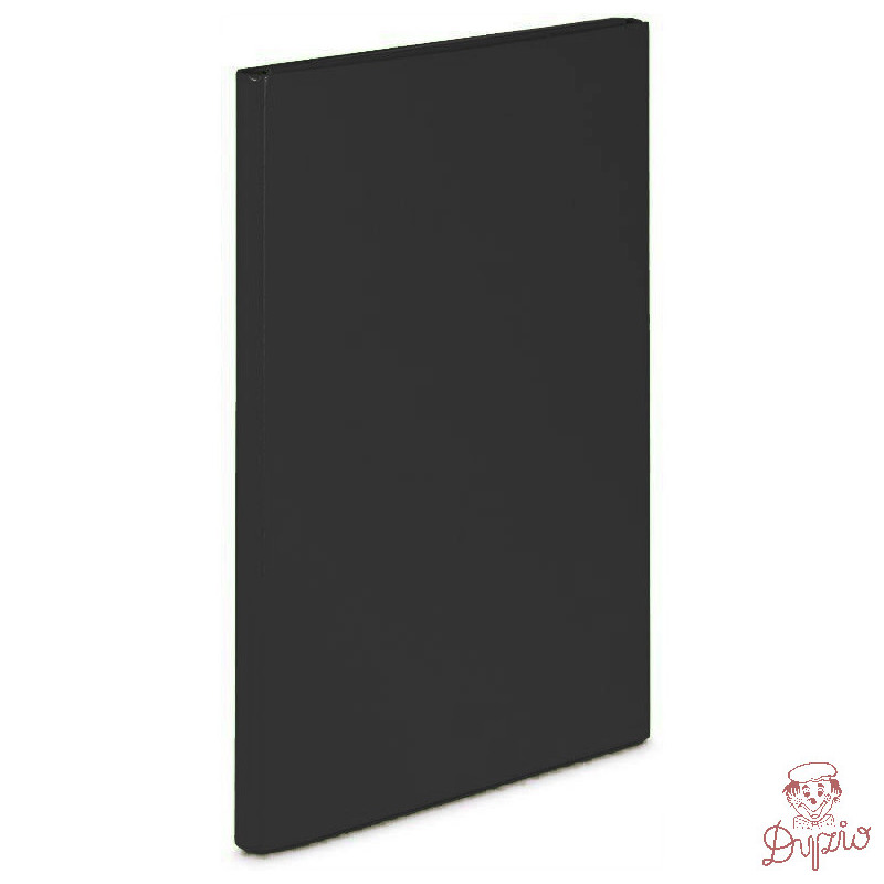 Teczka skrzydłowa z rzepem CARIBIC 2cm czarna 343/02 VAUPE