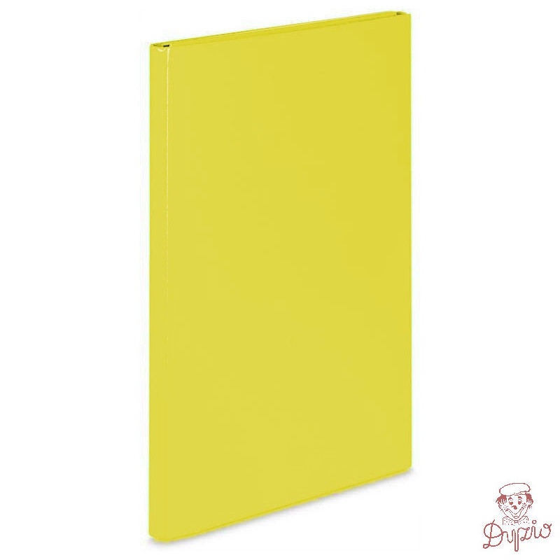 Teczka skrzydłowa z rzepem CARIBIC 2cm żółta 343/28 VAUPE