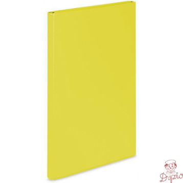Teczka skrzydłowa z rzepem CARIBIC 2cm żółta 343/28 VAUPE
