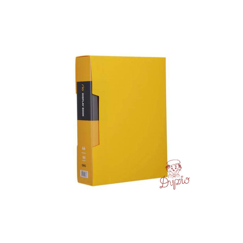 Album ofertowy A4 100 koszulek RIO żołty E5037 YELLOW DELI