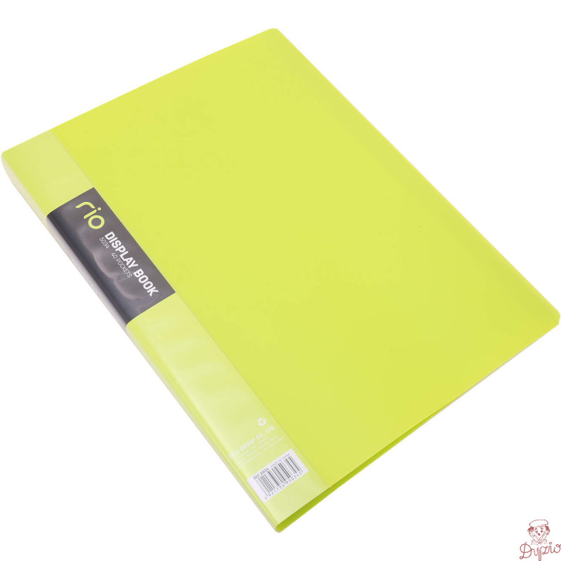 Album ofertowy A4 40 koszulek RIO zielony E5034 GREEN DELI