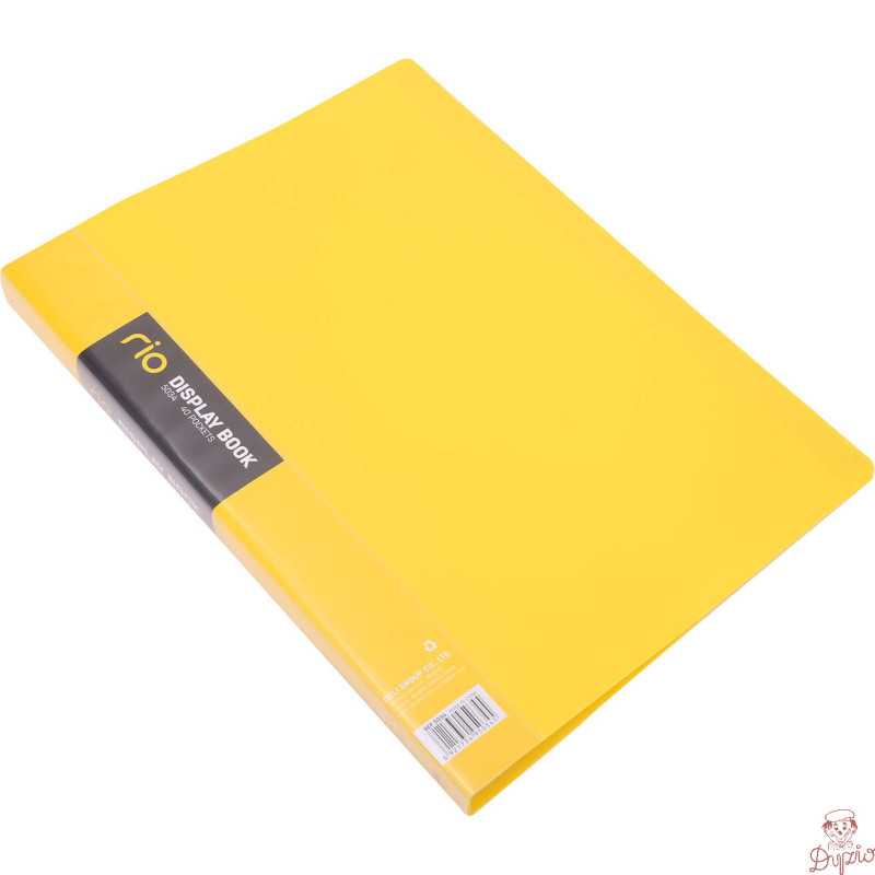 Album ofertowy A4 40 koszulek RIO żółty E5034 YELLOW DELI