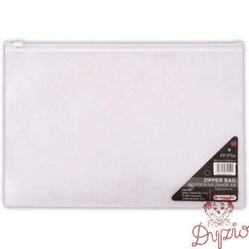 Koperta na zamek A4 bezbarwna PP-P56 PENMATE TT6700