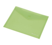 Teczka kopertowa A7 przezroczysta C4531 zielona 0410-0053-04 Panta Plast