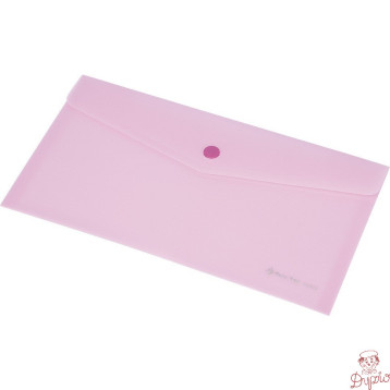 Teczka kopertowa A6 przezroczysta C4532 różowa 0410-0052-13 Panta Plast