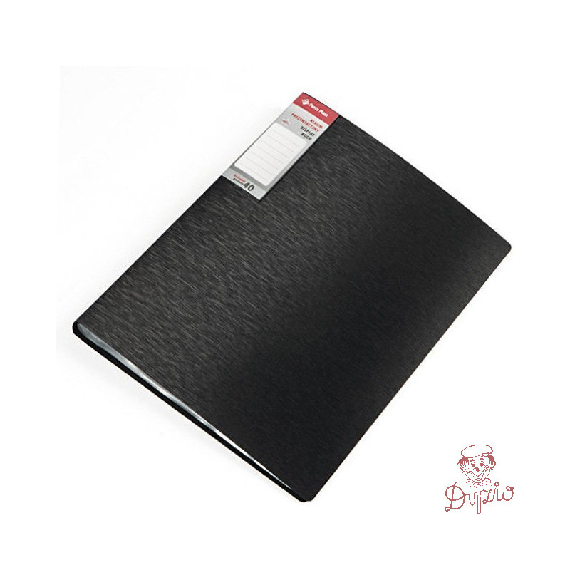 Album prezentacyjny 20 kieszeni czarny SIMPLE 0410-0055-01 Panta Plast