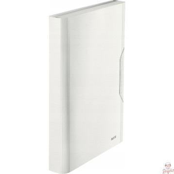Teczka 6przegródek LEITZ STYLE A4 Arktyczna biel 250k 39570004