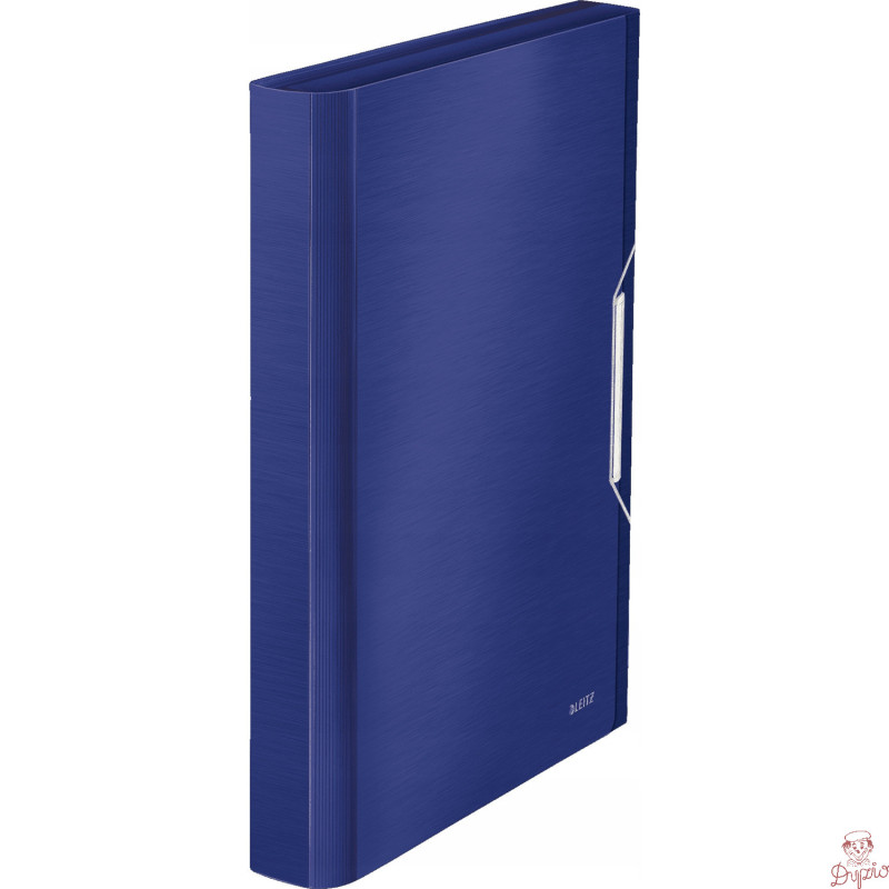 Teczka 6przegródek LEITZ STYLE A4 Tytanowy błękit 250k 39570069