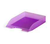 Półka na dokumenty A4 DURABLE BASIC purpurowa przezroczysta 1701674992