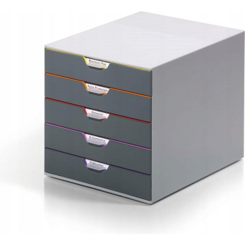 Pojemnik VARICOLOR z 5 szufladkami 760527 DURABLE Pojemnik VARICOLOR z 5 szufladkami 760527 DURABLE