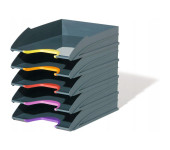Zestaw 5 tacek A4 na dokumenty antracyt 770557 VARICOLOR DURABLE