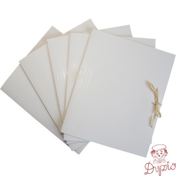 Teczka bezkwasowa 240g. 320x230x35mm (50szt.) ISO 9706 KIEL-TECH 4-95001